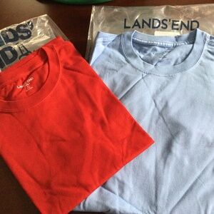 2 FOR 1…Land’s End Soft & Comfortable T-SHIRTS…new In packaging